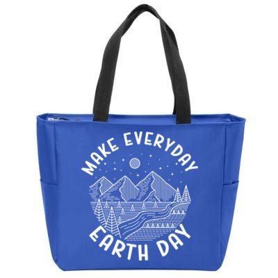 Save The Planet Climate Change Make Everyday Earth Day Gift Zip Tote Bag