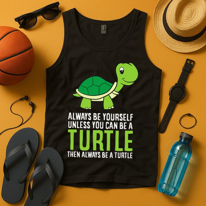 Sea Turtle Pet Always Be Yourself Unless You Can Be A Turtle Tank Top