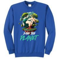 Save The Planet Mother Earth Environtal Care Awareness Gift Sweatshirt