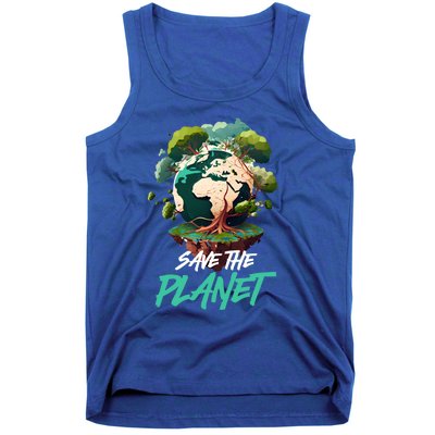 Save The Planet Mother Earth Environtal Care Awareness Gift Tank Top