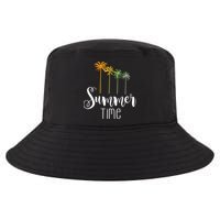 Summer Time Palm Tree Cool Comfort Performance Bucket Hat