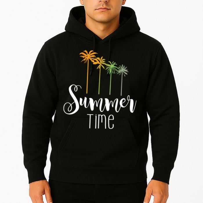 Summer Time Palm Tree Hoodie