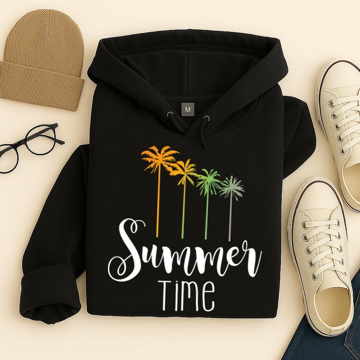 Summer Time Palm Tree Hoodie