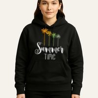 Summer Time Palm Tree Hoodie