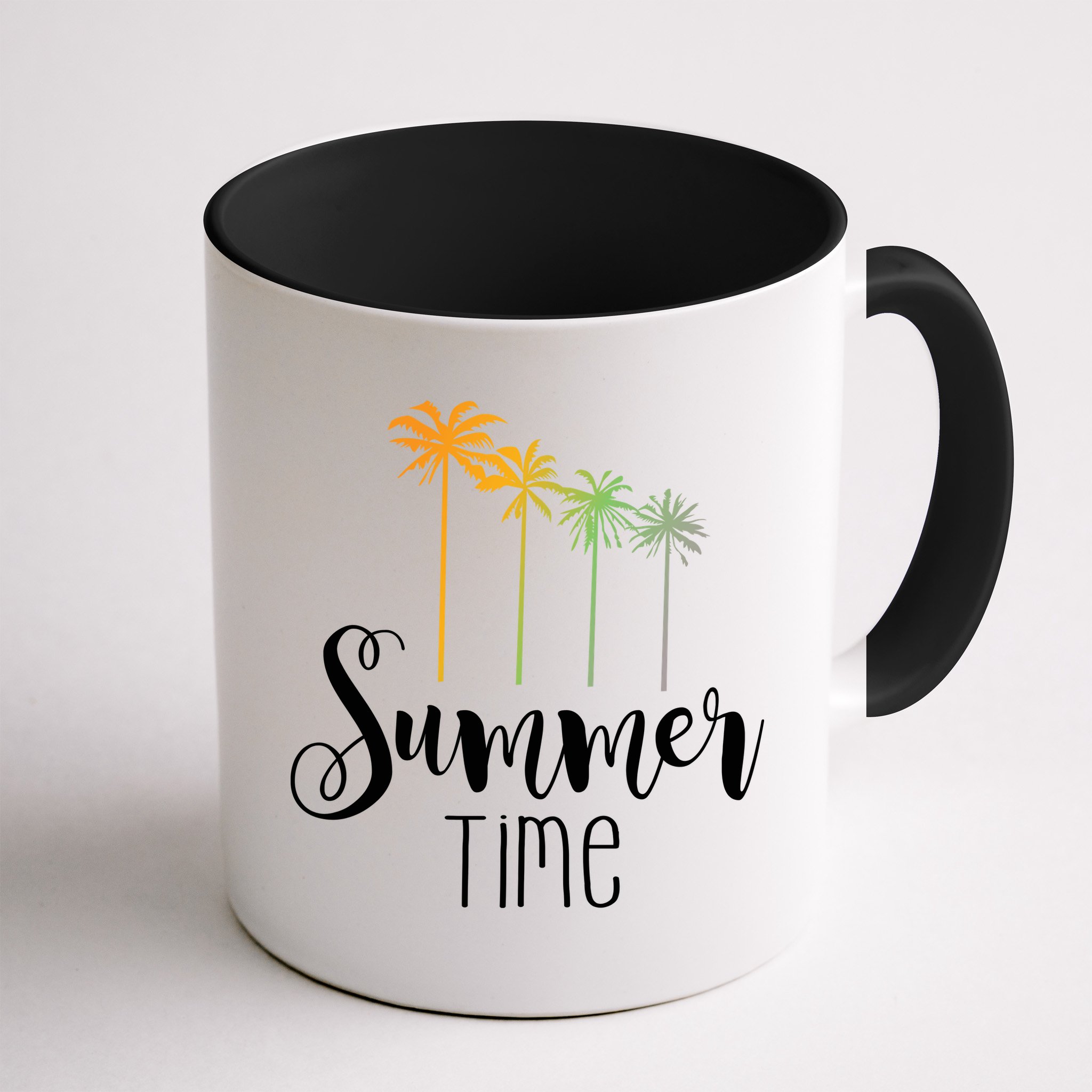 Summer Time Palm Tree Mug