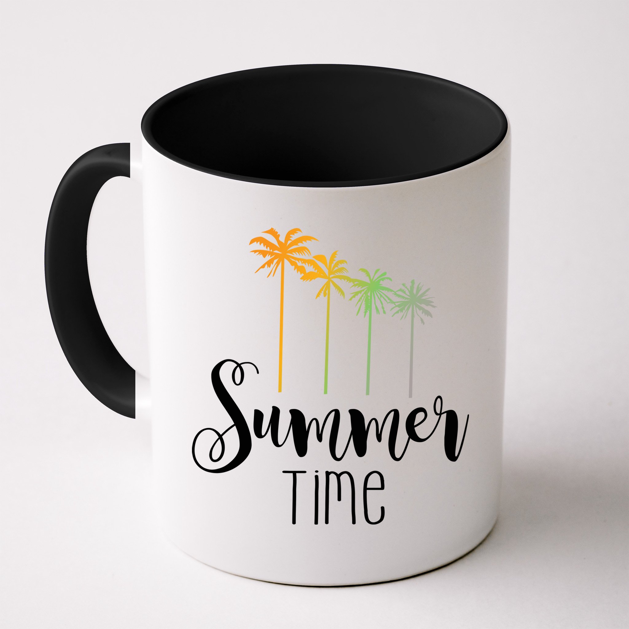 Summer Time Palm Tree Mug