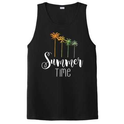 Summer Time Palm Tree PosiCharge Competitor Tank