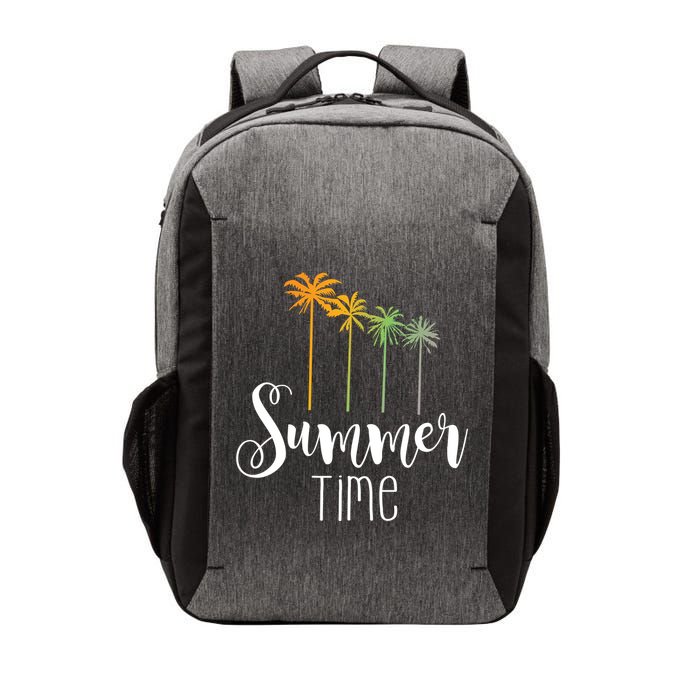 Summer Time Palm Tree Vector Backpack