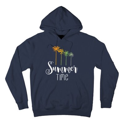 Summer Time Palm Tree Hoodie