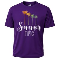 Summer Time Palm Tree Performance Shirt