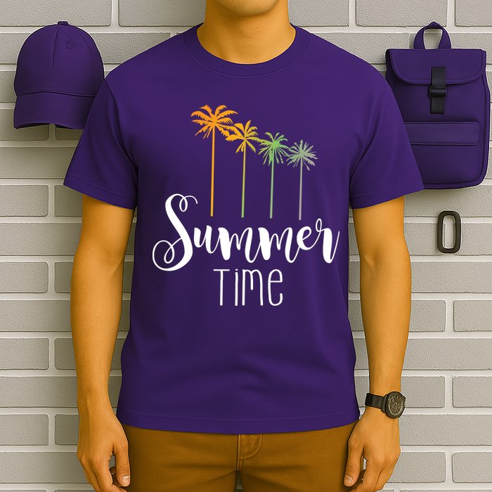 Summer Time Palm Tree T-Shirt