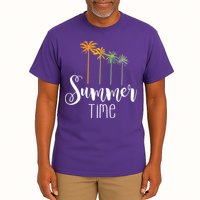 Summer Time Palm Tree Tall T-Shirt