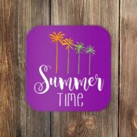 Summer Time Palm Tree Coaster