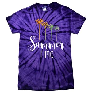 Summer Time Palm Tree Tie-Dye T-Shirt