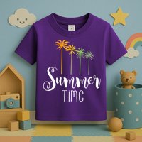 Summer Time Palm Tree Toddler T-Shirt