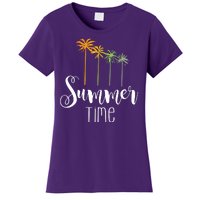 Summer Time Palm Tree Women's T-Shirt