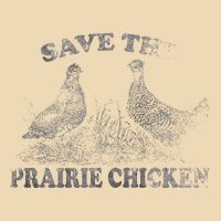 Save The Prairie Chicken Apparel Vintage Conservation Bag