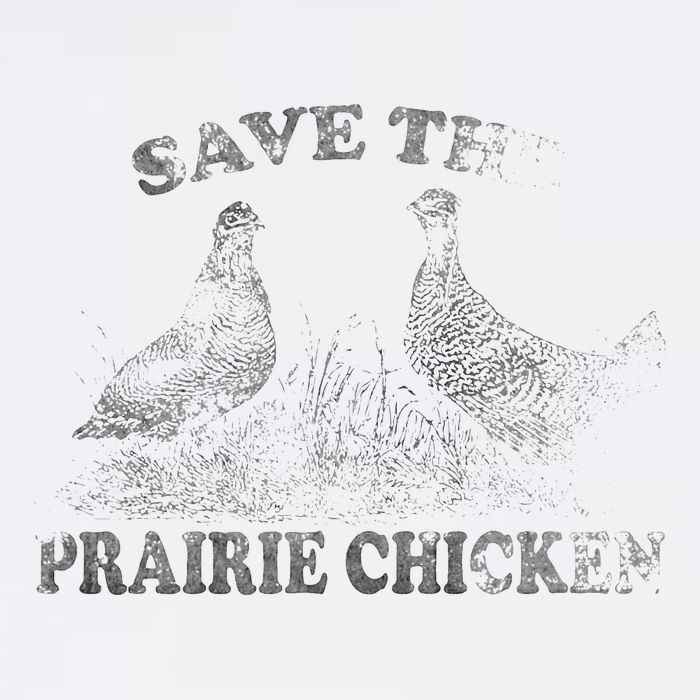 Save The Prairie Chicken Apparel Vintage Conservation Hat