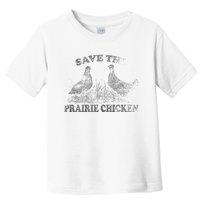 Save The Prairie Chicken Apparel Vintage Conservation Toddler T-Shirt