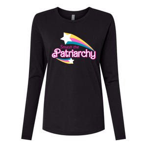 Smash The Patriarchy Feminism Womens Cotton Relaxed Long Sleeve T-Shirt