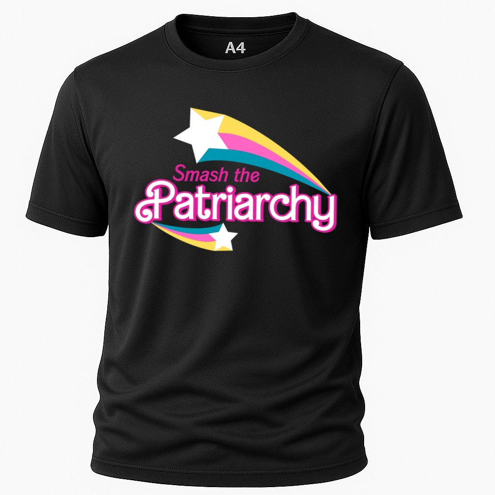 Smash The Patriarchy Feminism Cooling Performance Crew T-Shirt