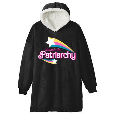 Smash The Patriarchy Feminism Hooded Wearable Blanket