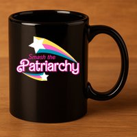 Smash The Patriarchy Feminism 11oz C Handle Ceramic Mug