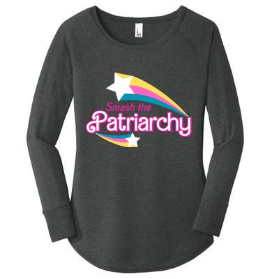 Smash The Patriarchy Feminism Women's Perfect Tri Tunic Long Sleeve Shirt
