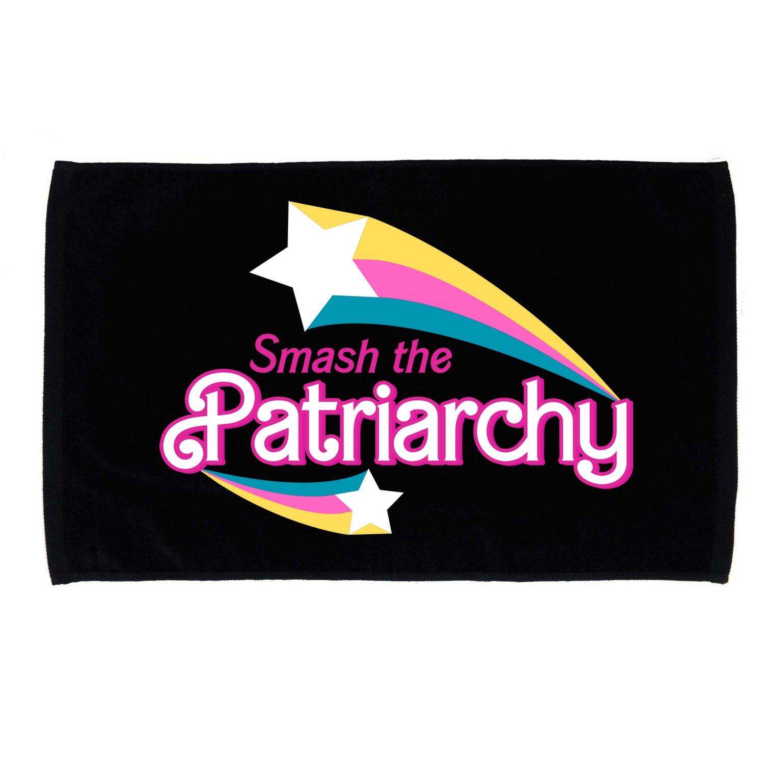 Smash The Patriarchy Feminism Microfiber Hand Towel