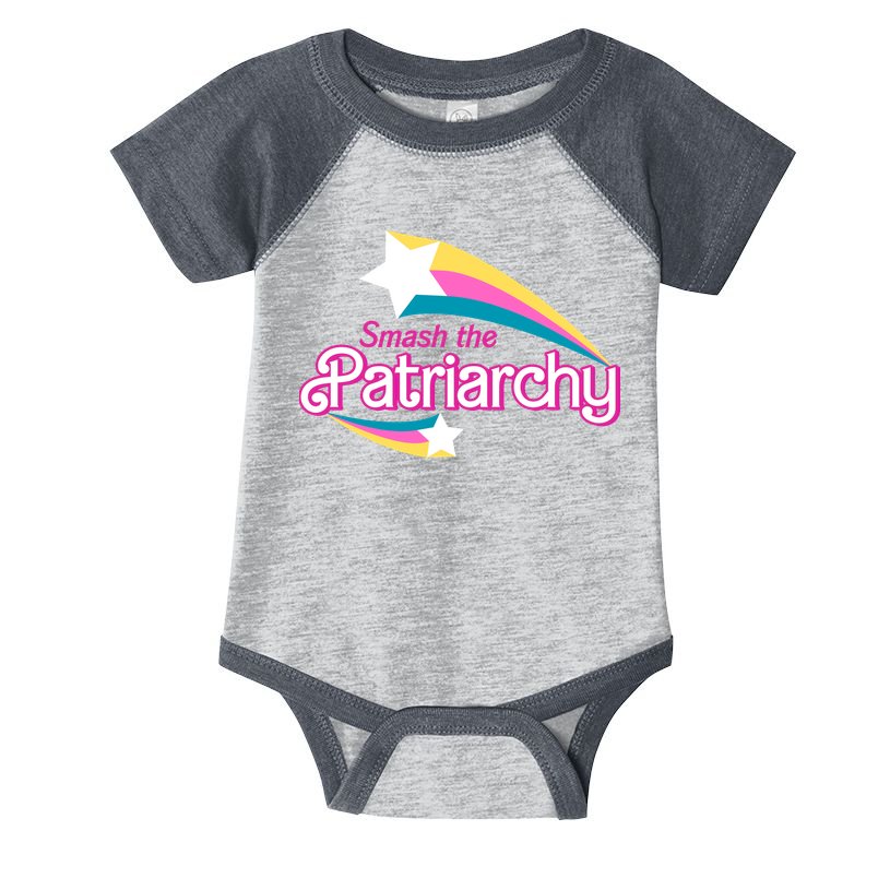 Smash The Patriarchy Feminism Infant Baby Jersey Bodysuit