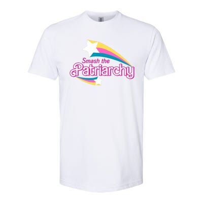 Smash The Patriarchy Feminism Softstyle® CVC T-Shirt