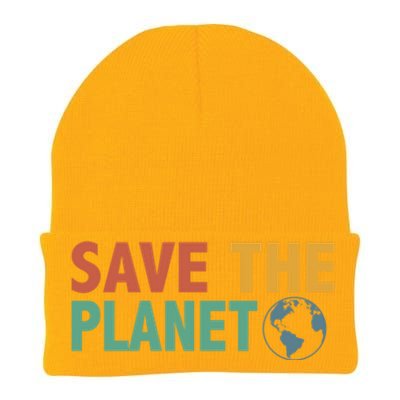 Save The Planet Happy Earth Day Gift Knit Cap Winter Beanie