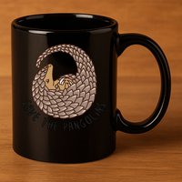 Save The Pangolins Gift Wildlife Conservation Gift 11oz C Handle Ceramic Mug