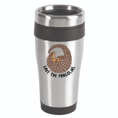Save The Pangolins Gift Wildlife Conservation Gift 16oz Travel Tumbler