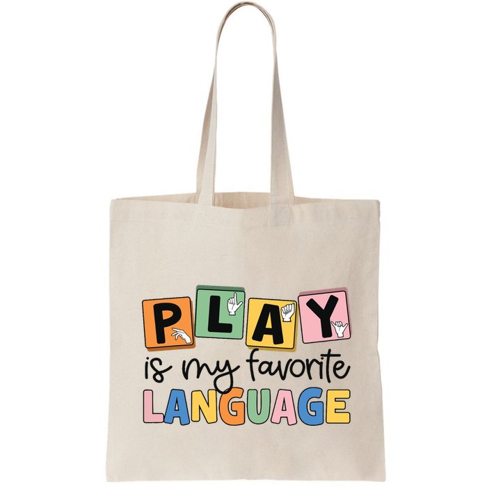 Speech Therapy Play Is My Favorite Language Slp Bag