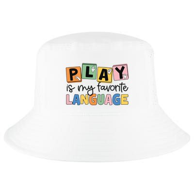 Speech Therapy Play Is My Favorite Language Slp Cool Comfort Performance Bucket Hat