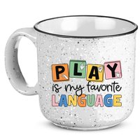 Speech Therapy Play Is My Favorite Language Slp 15oz Campfire Ceramic Mug
