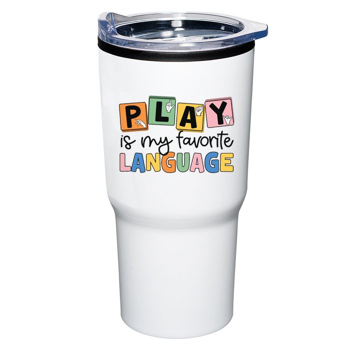 Speech Therapy Play Is My Favorite Language Slp Tumbler