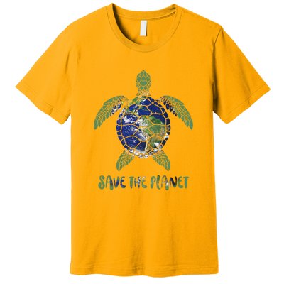 Save The Planet World Earth Day Environmental Premium T-Shirt