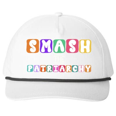 Smash The Patriarchy Cool Gift Snapback Five-Panel Rope Hat