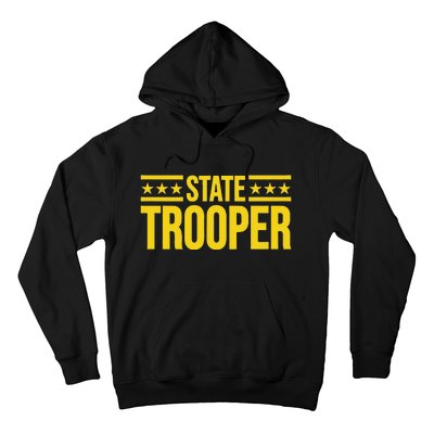 State Trooper Police Uniform Costume Hoodie