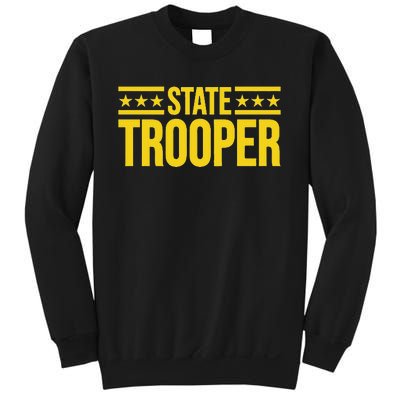 State Trooper Police Uniform Costume Sweatshirt