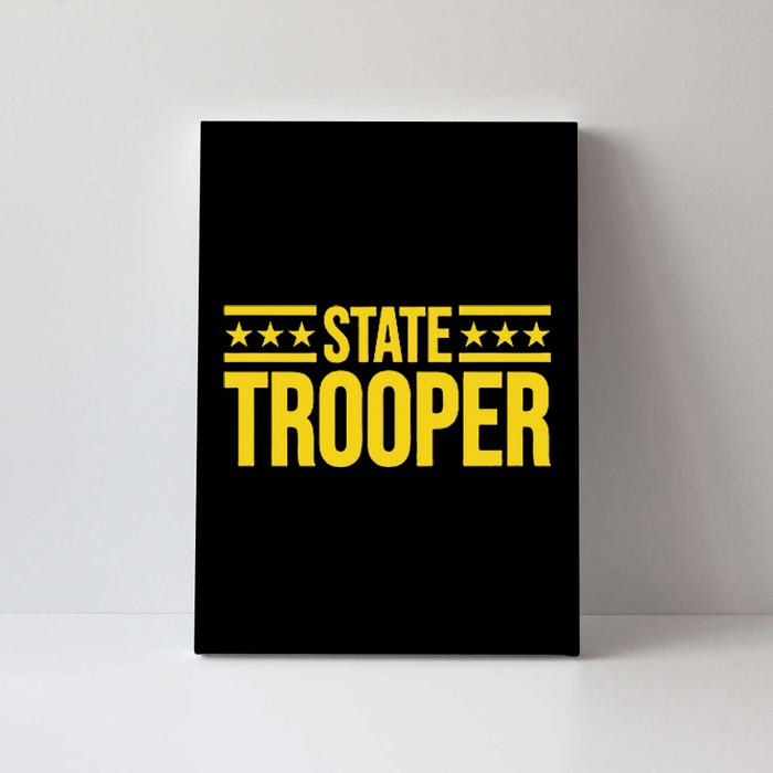 State Trooper Police Uniform Costume Canvas