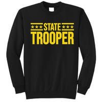 State Trooper Police Uniform Costume Tall Sweatshirt