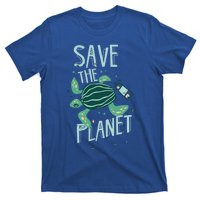 Save The Planet Turtle Earth Climate Change Global Warming Meaningful Gift T-Shirt