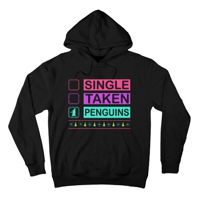 Single Taken Penguin Hoodie