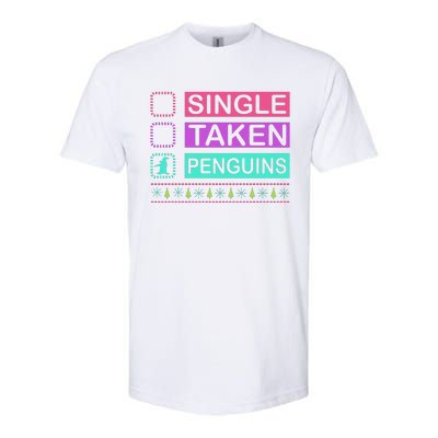 Single Taken Penguin Softstyle CVC T-Shirt