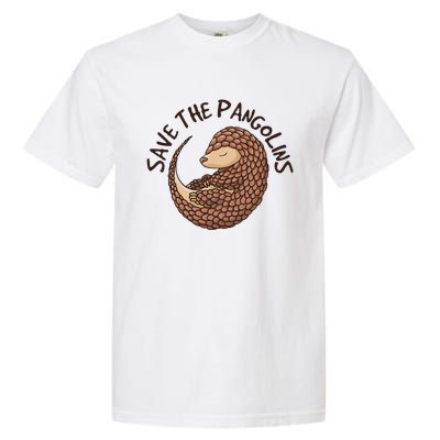 Save The Pangolins Garment-Dyed Heavyweight T-Shirt