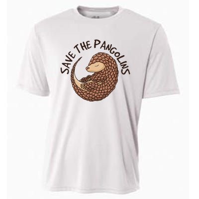 Save The Pangolins Cooling Performance Crew T-Shirt