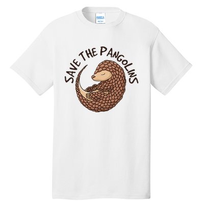 Save The Pangolins Tall T-Shirt